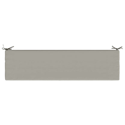 Bankkussen SOEST 100% Polyester Grijs 140 x 40 x 8 cm