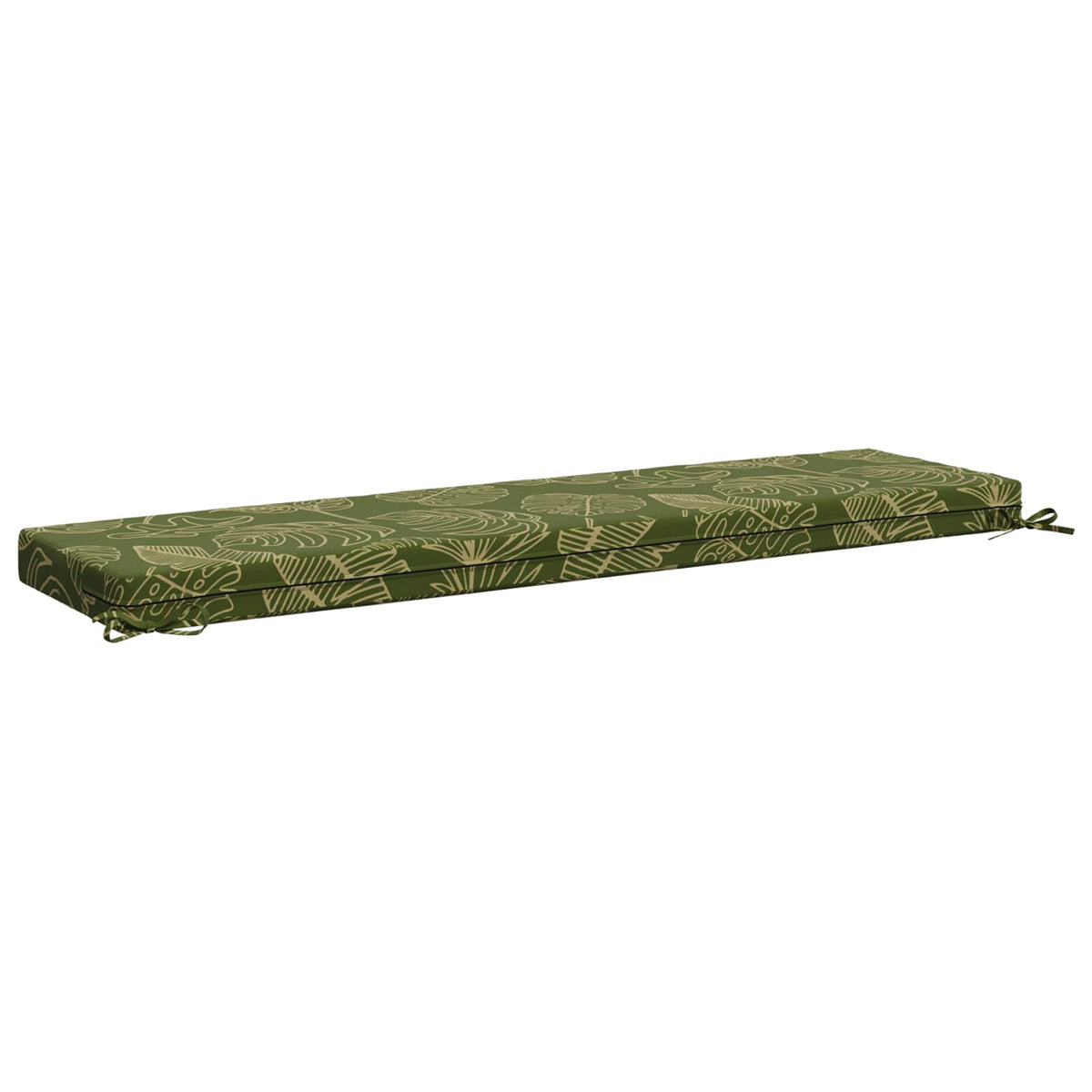 Bankkussen SOEST 100% Polyester Bladontwerp 140 x 40 x 8 cm
