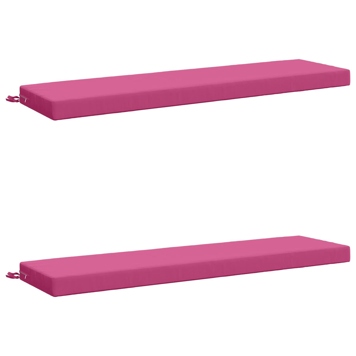 2-delige Bankkussens SOEST 2 st 100% Polyester Roze