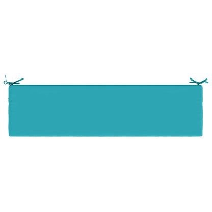 Bankkussen SOEST 100% Polyester Turquoise 140 x 40 x 8 cm