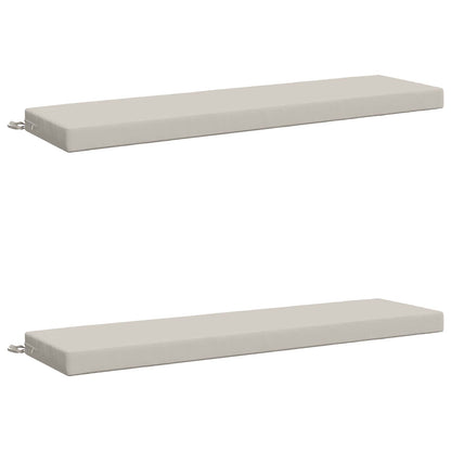 2-delige Bankkussens SOEST 2 st 100% Polyester Wit
