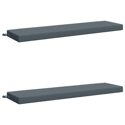 2-delige Bankkussens SOEST 2 st 100% Polyester Blauw