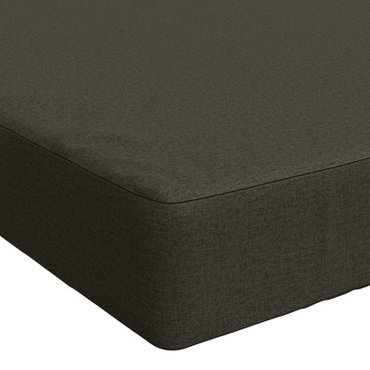 2-delige Bankkussens SOEST 2 st 100% Polyester Antraciet
