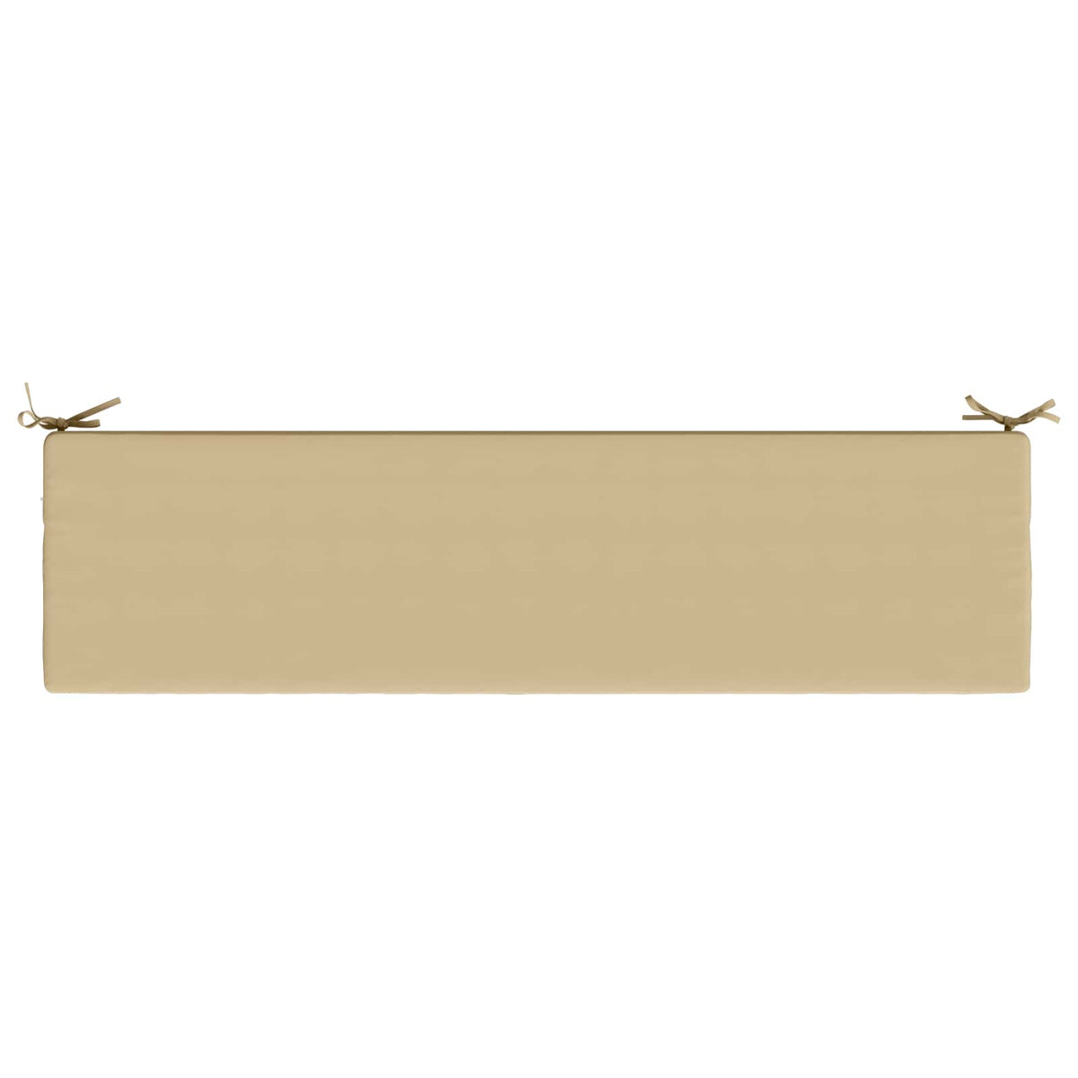 Bankkussen SOEST 100% Polyester Beige 150 x 40 x 8 cm