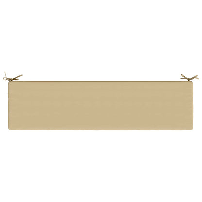Bankkussen SOEST 100% Polyester Beige 150 x 40 x 8 cm