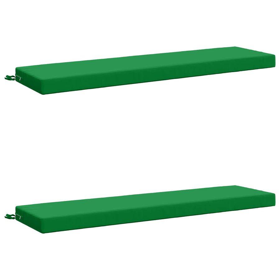 2-delige Bankkussens SOEST 2 st 100% Polyester Groen