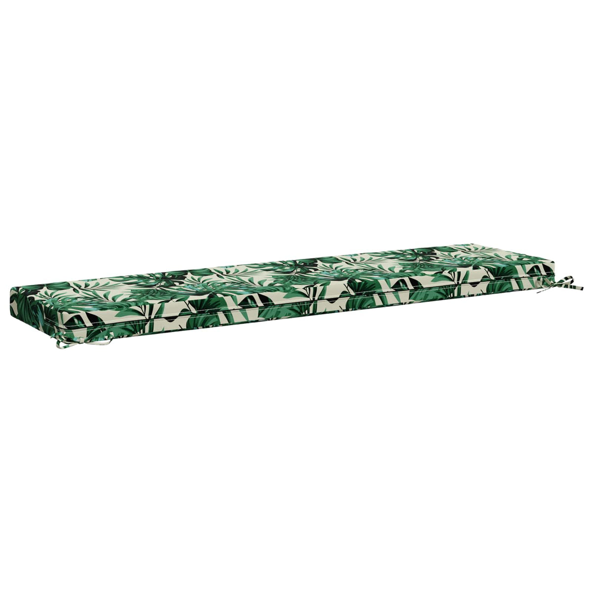 Bankkussen SOEST 100% Polyester Bladpatroon 150 x 40 x 8 cm