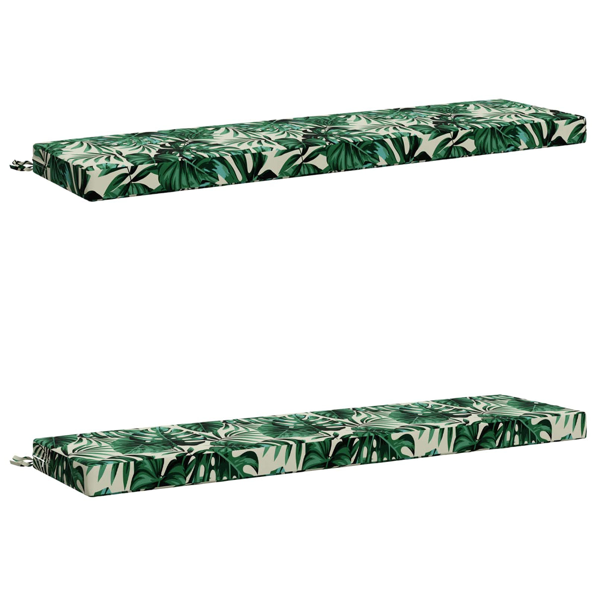 2-delige Bankkussens SOEST 2 st 100% Polyester Bladpatroon
