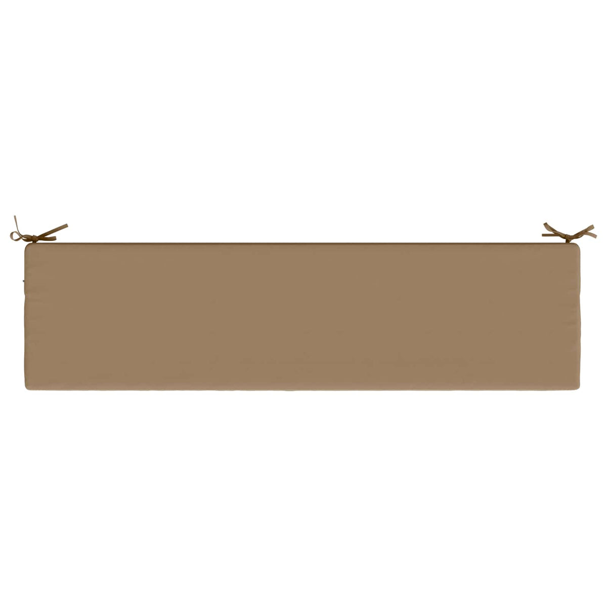 Bankkussen SOEST 100% Polyester Taupe 150 x 40 x 8 cm