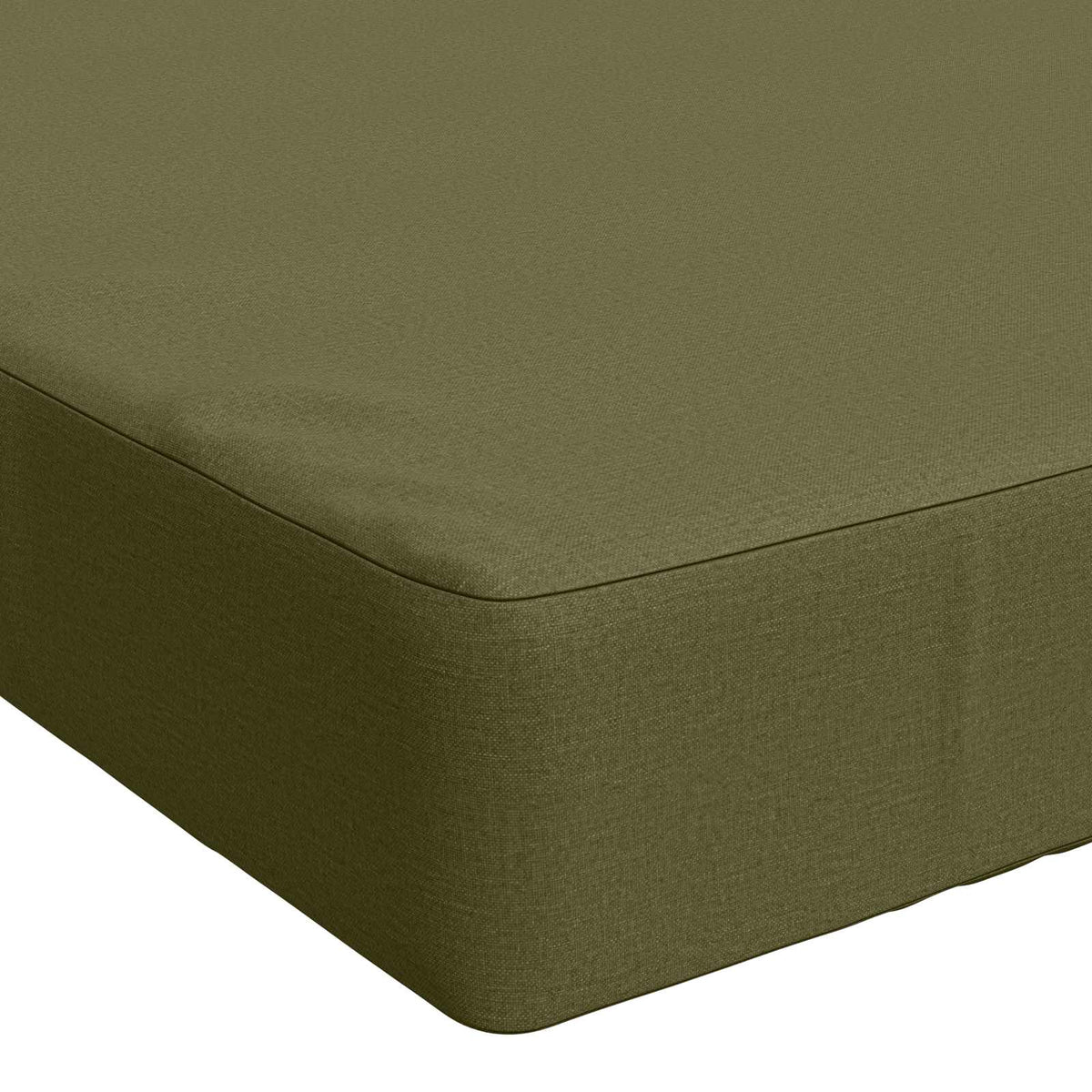 2-delige Bankkussens SOEST 2 st 100% Polyester Olijfgroen