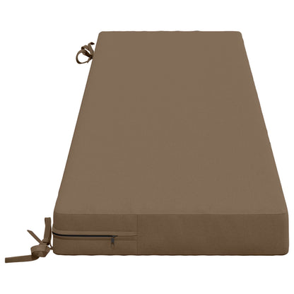 2-delige Bankkussens SOEST 2 st 100% Polyester Taupe