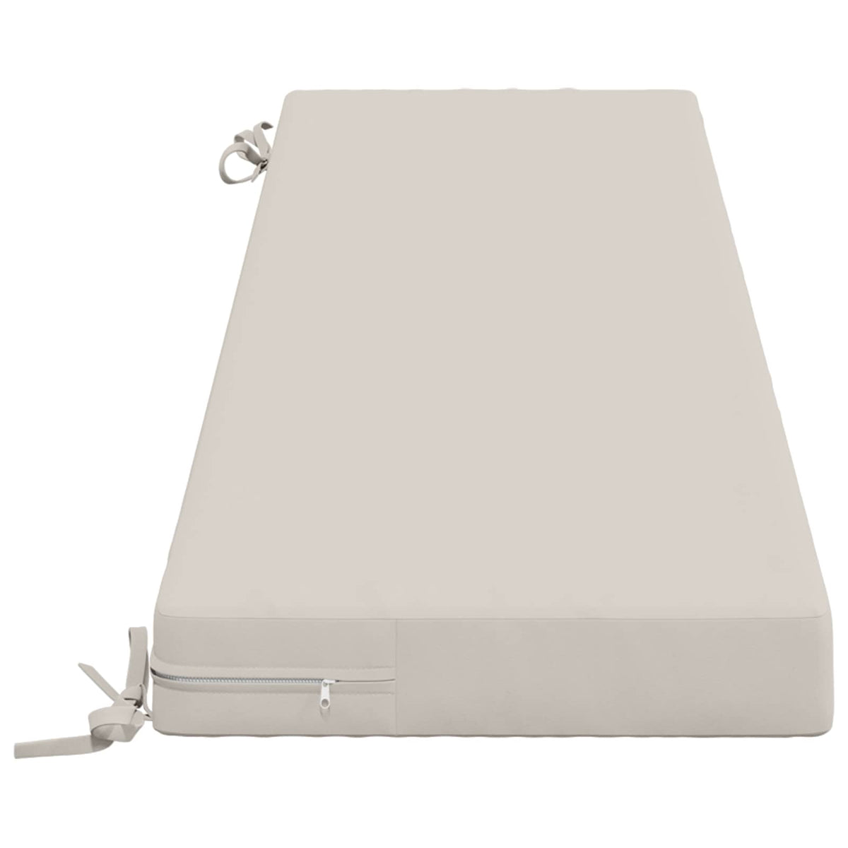 Bankkussen SOEST 100% Polyester Wit 160 x 40 x 8 cm