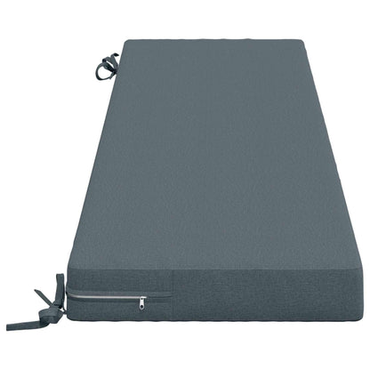 Bankkussen SOEST 100% Polyester Blauw 160 x 40 x 8 cm