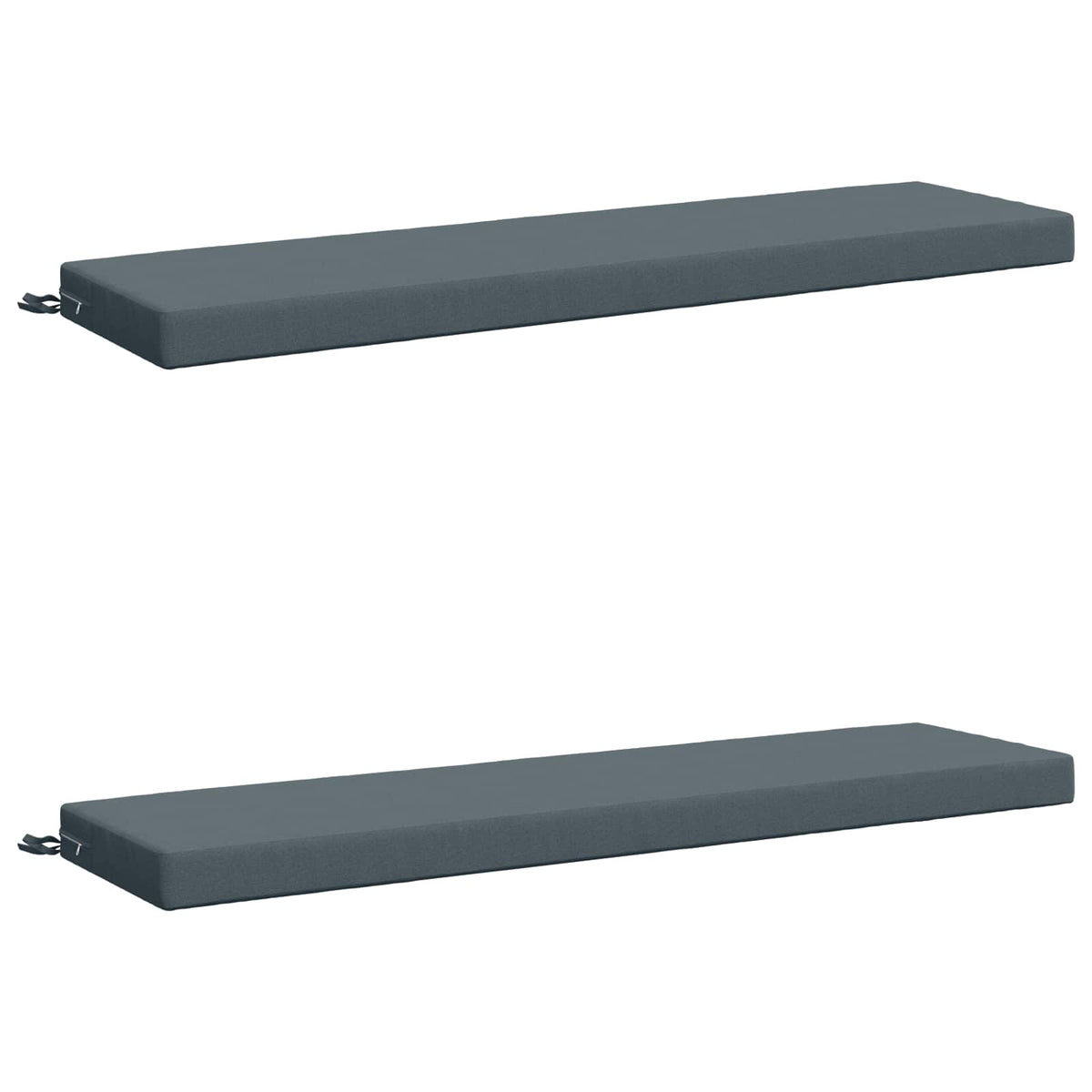 2-delige Bankkussens SOEST 2 st 100% Polyester Blauw