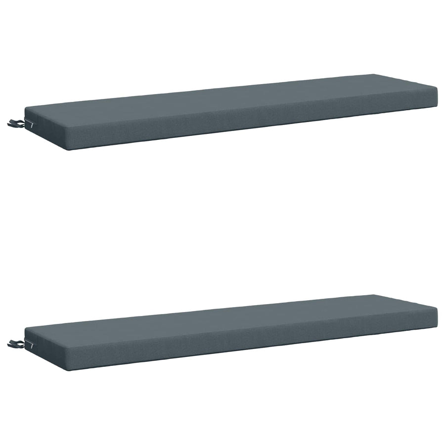 2-delige Bankkussens SOEST 2 st 100% Polyester Blauw