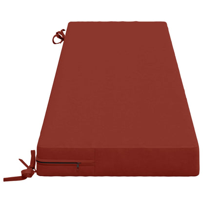 Bankkussen SOEST 100% Polyester Rood 160 x 40 x 8 cm