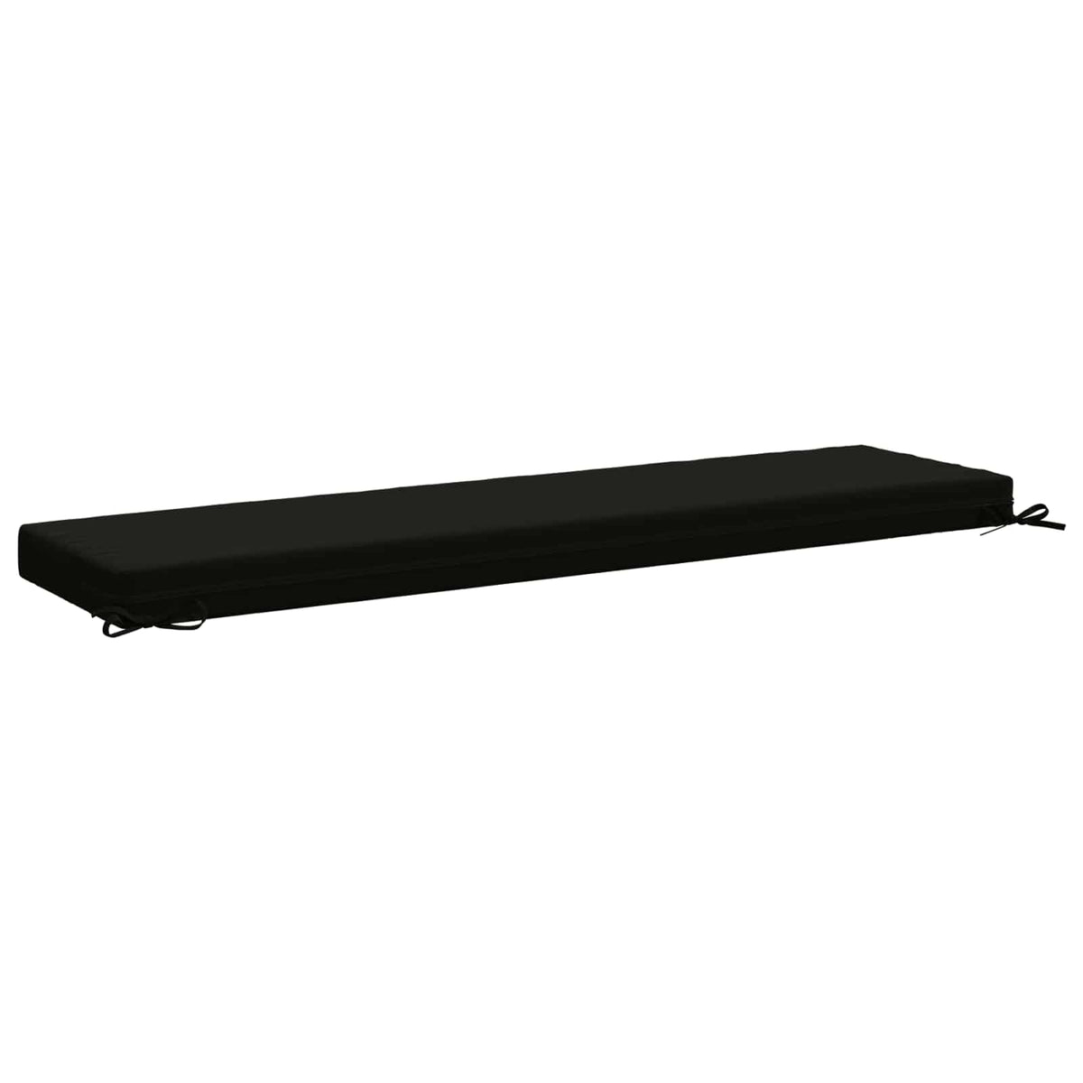 Bankkussen SOEST 100% Polyester Zwart 160 x 40 x 8 cm