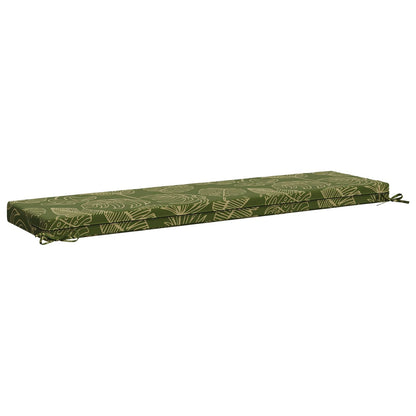 Bankkussen SOEST 100% Polyester Bladontwerp 160 x 40 x 8 cm