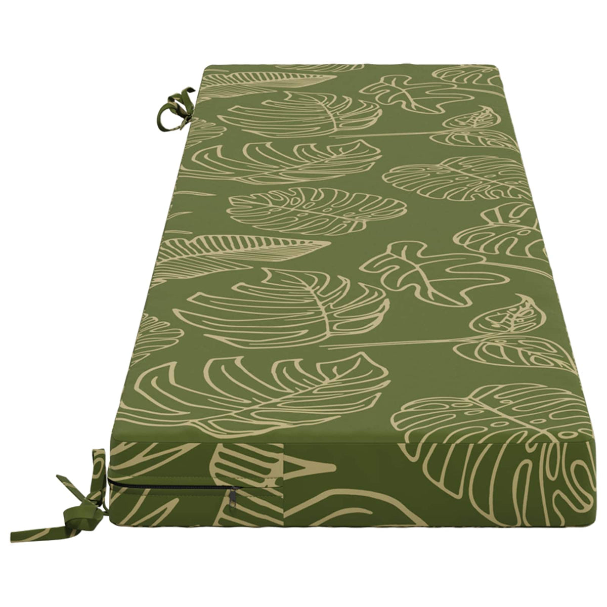 Bankkussen SOEST 100% Polyester Bladontwerp 160 x 40 x 8 cm