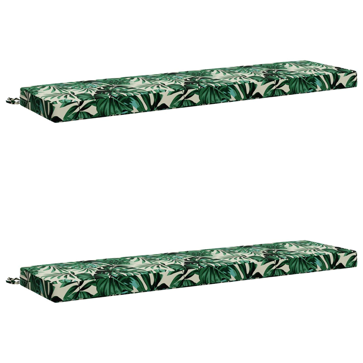 2-delige Bankkussens SOEST 2 st 100% Polyester Bladpatroon