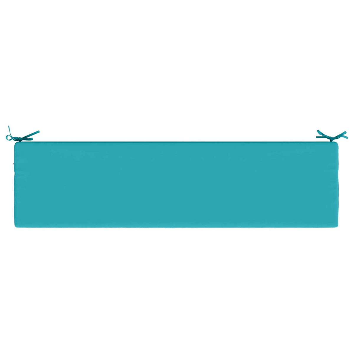 Bankkussen SOEST 100% Polyester Turquoise 160 x 40 x 8 cm