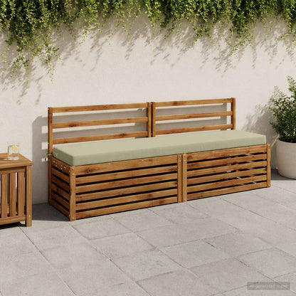 2-delige Bankkussens SOEST 2 st 100% Polyester Lichtgroen