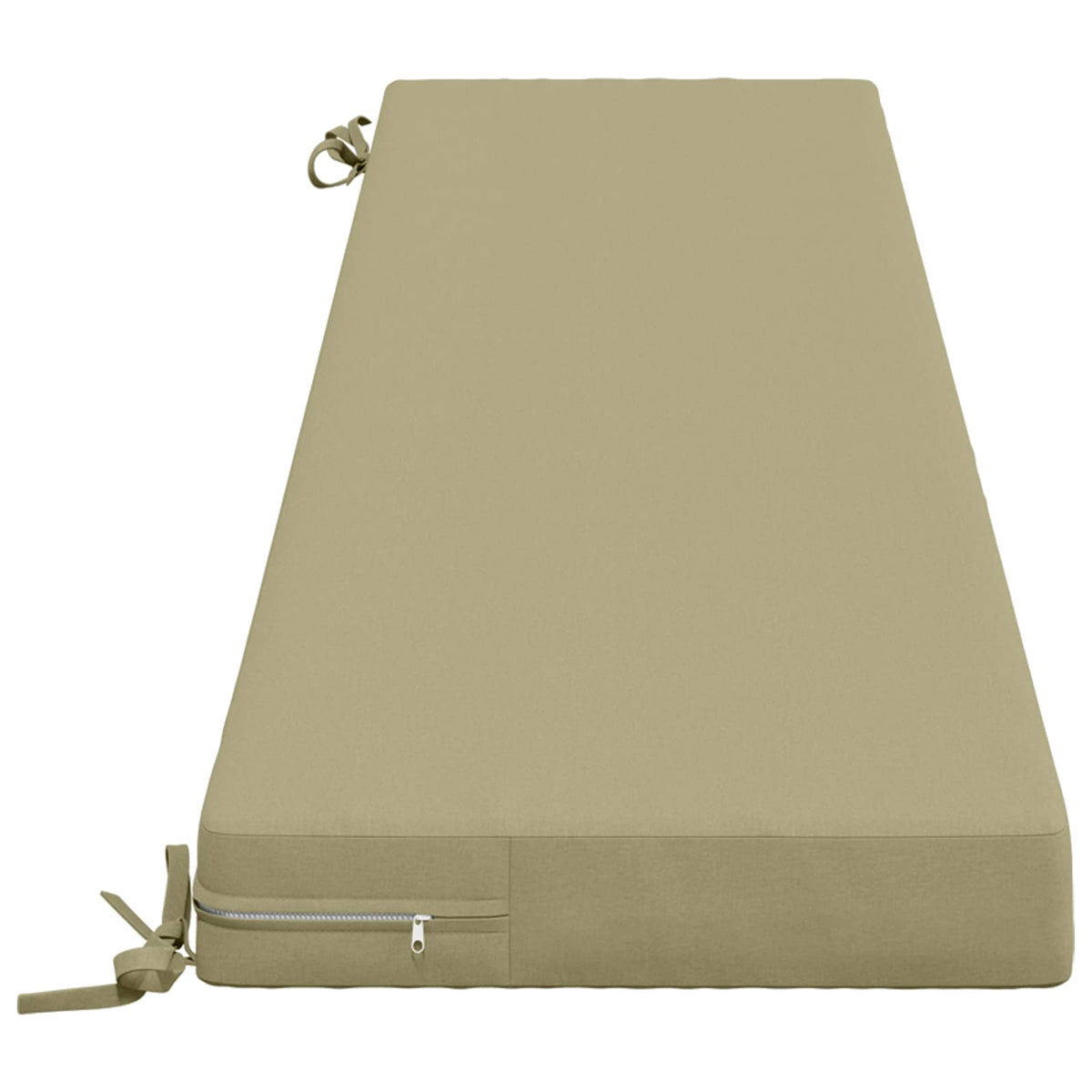 2-delige Bankkussens SOEST 2 st 100% Polyester Lichtgroen