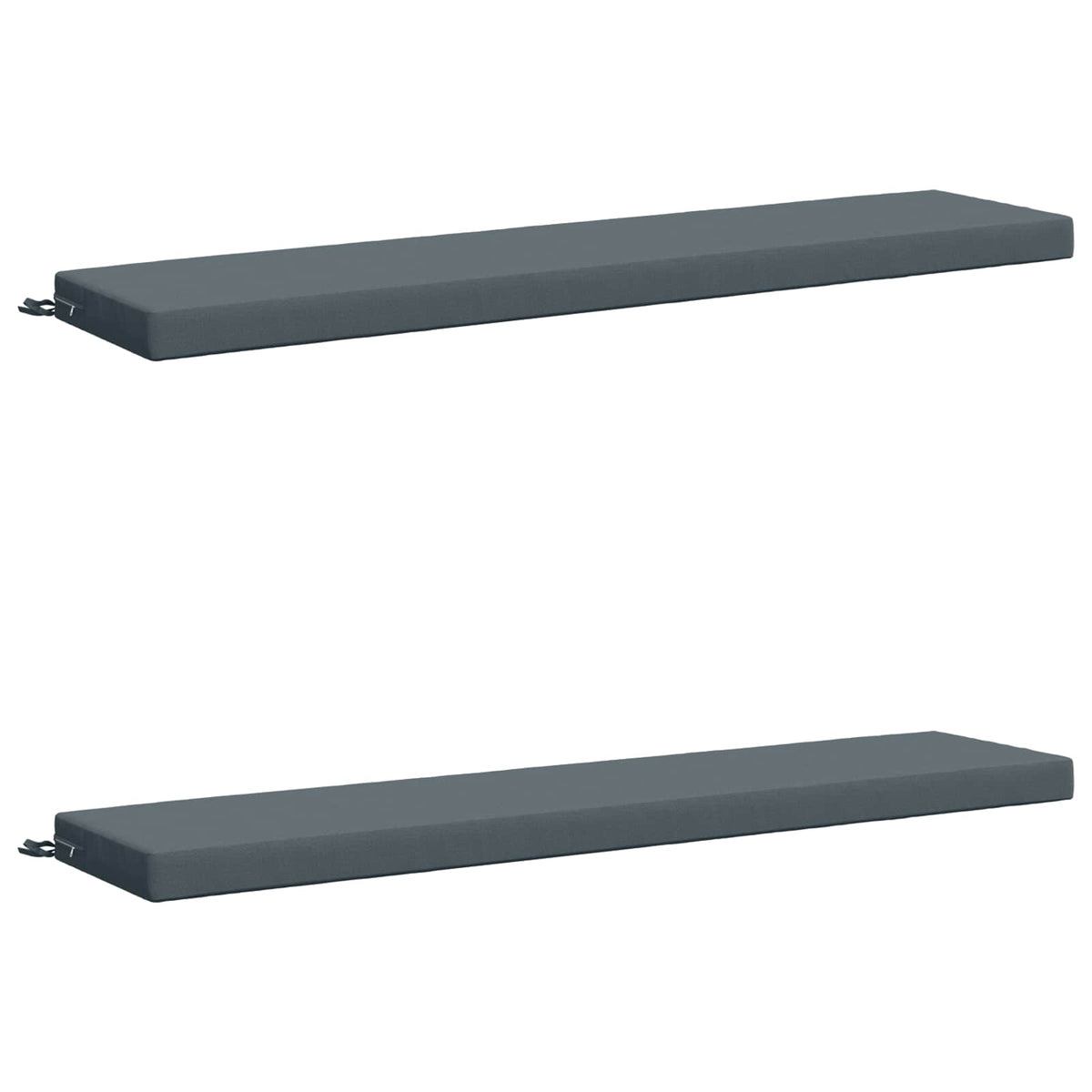 2-delige Bankkussens SOEST 2 st 100% Polyester Blauw