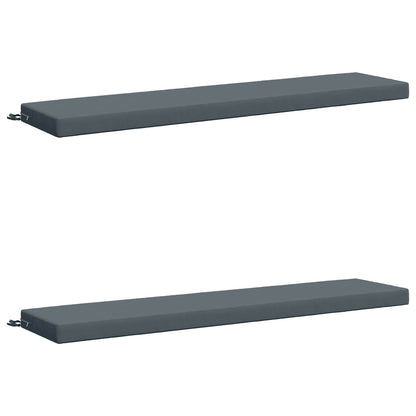 2-delige Bankkussens SOEST 2 st 100% Polyester Blauw