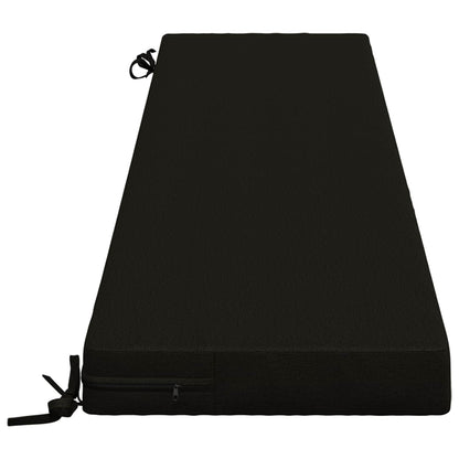 Bankkussen SOEST 100% Polyester Zwart 170 x 40 x 8 cm