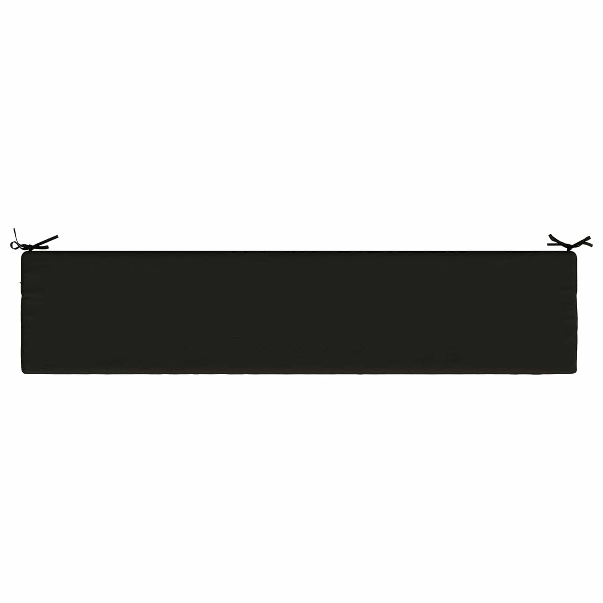 Bankkussen SOEST 100% Polyester Zwart 170 x 40 x 8 cm