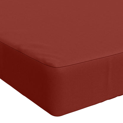 2-delige Bankkussens SOEST 2 st 100% Polyester Rood