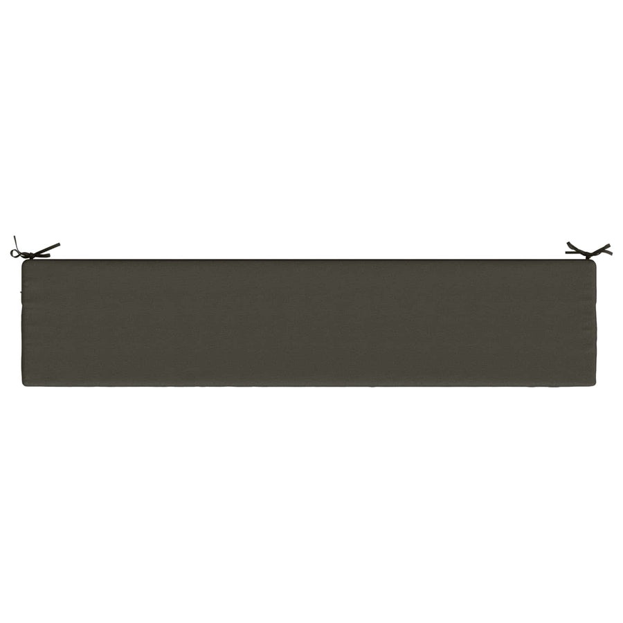 Bankkussen SOEST 100% Polyester Antraciet 170 x 40 x 8 cm