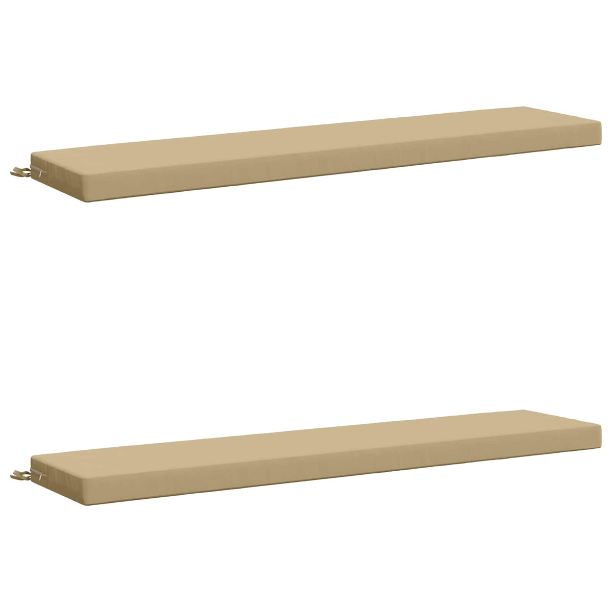 2-delige Bankkussens SOEST 2 st 100% Polyester Beige