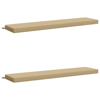 2-delige Bankkussens SOEST 2 st 100% Polyester Beige