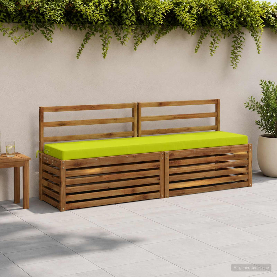 Bankkussen SOEST 100% Polyester Helder groen 180 x 40 x 8 cm