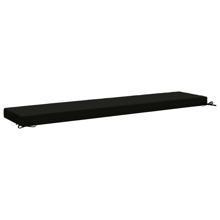 Bankkussen SOEST 100% Polyester Zwart 170 x 40 x 8 cm
