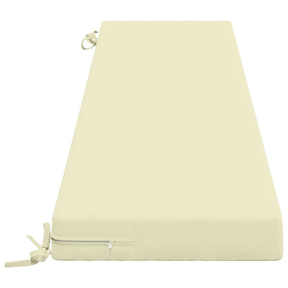 Bankkussen SOEST 100% Polyester Crèmekleurig 170 x 40 x 8 cm