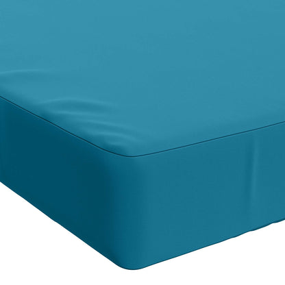 Bankkussen SOEST 100% Polyester Lichtblauw 170 x 40 x 8 cm