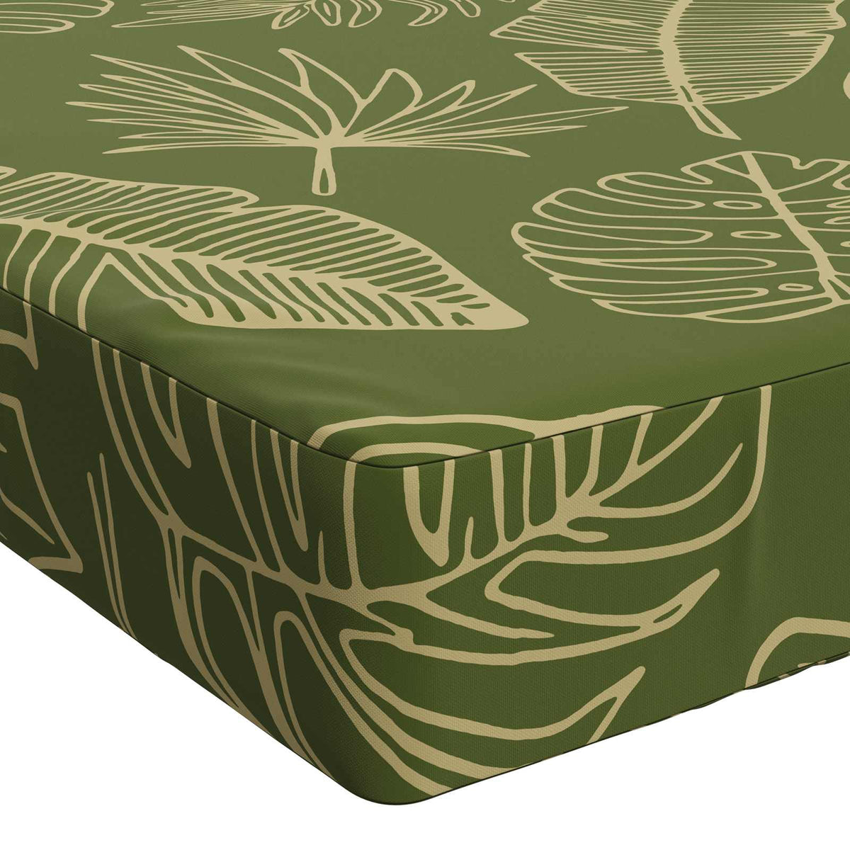 Bankkussen SOEST 100% Polyester Bladontwerp 170 x 40 x 8 cm