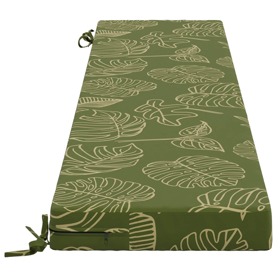 Bankkussen SOEST 100% Polyester Bladontwerp 170 x 40 x 8 cm