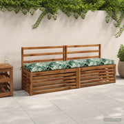 Bankkussen SOEST 180x40x8 cm bladpatroon