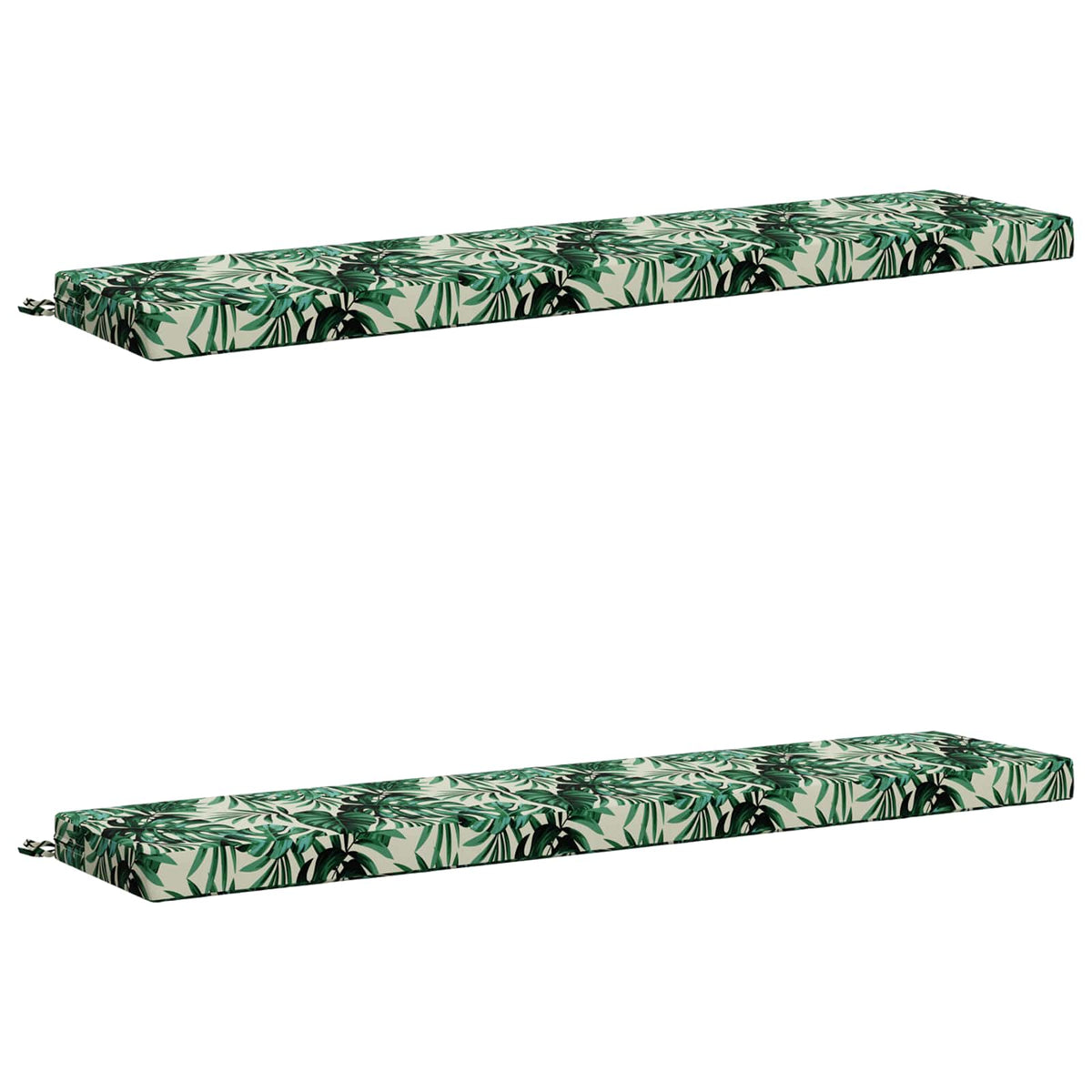 2-delige Bankkussens SOEST 2 st 100% Polyester Bladpatroon