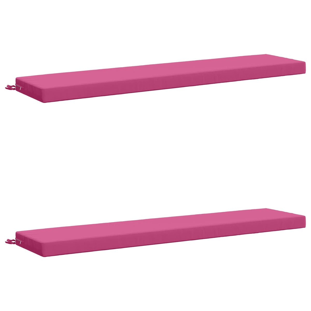 2-delige Bankkussens SOEST 2 st 100% Polyester Roze