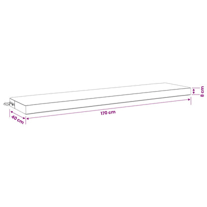 2-delige Bankkussens SOEST 2 st 100% Polyester Rood