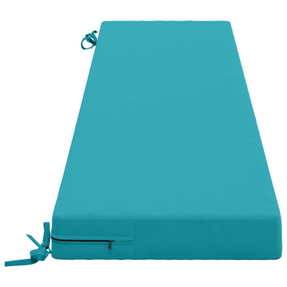 2-delige Bankkussens SOEST 2 st 100% Polyester Turquoise