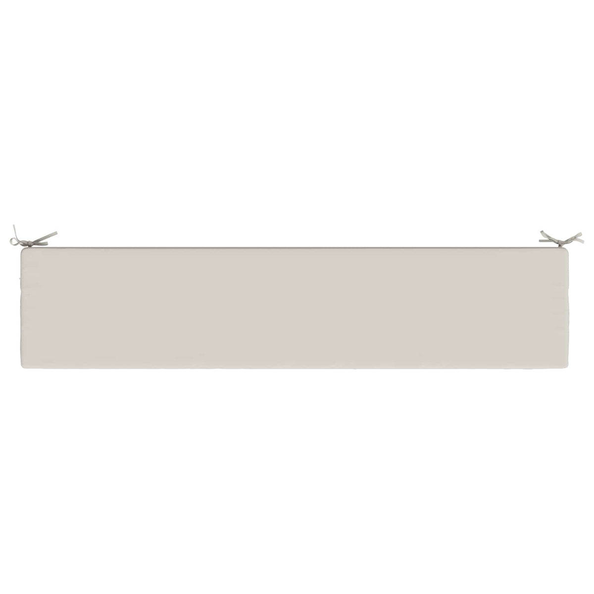 Bankkussen SOEST 100% Polyester Wit 180 x 40 x 8 cm