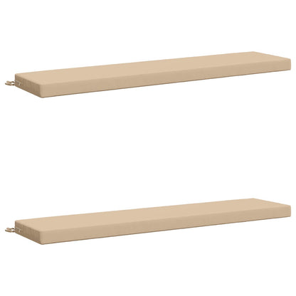 2-delige Bankkussens SOEST 2 st 100% Polyester Crèmekleurig