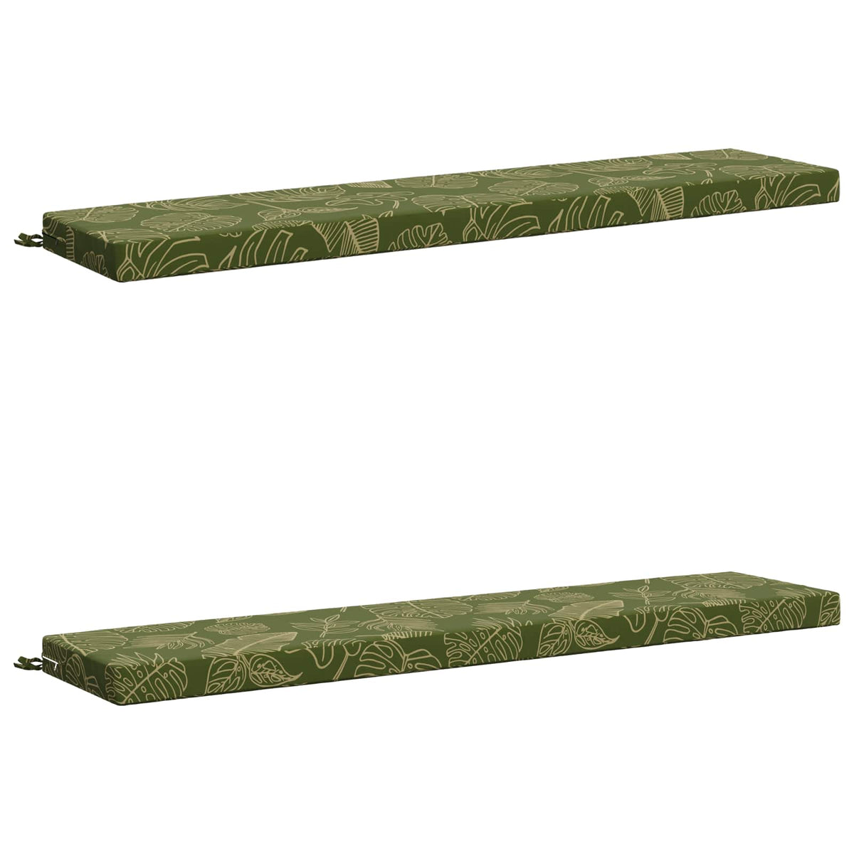 2-delige Bankkussens SOEST 2 st 100% Polyester Bladontwerp