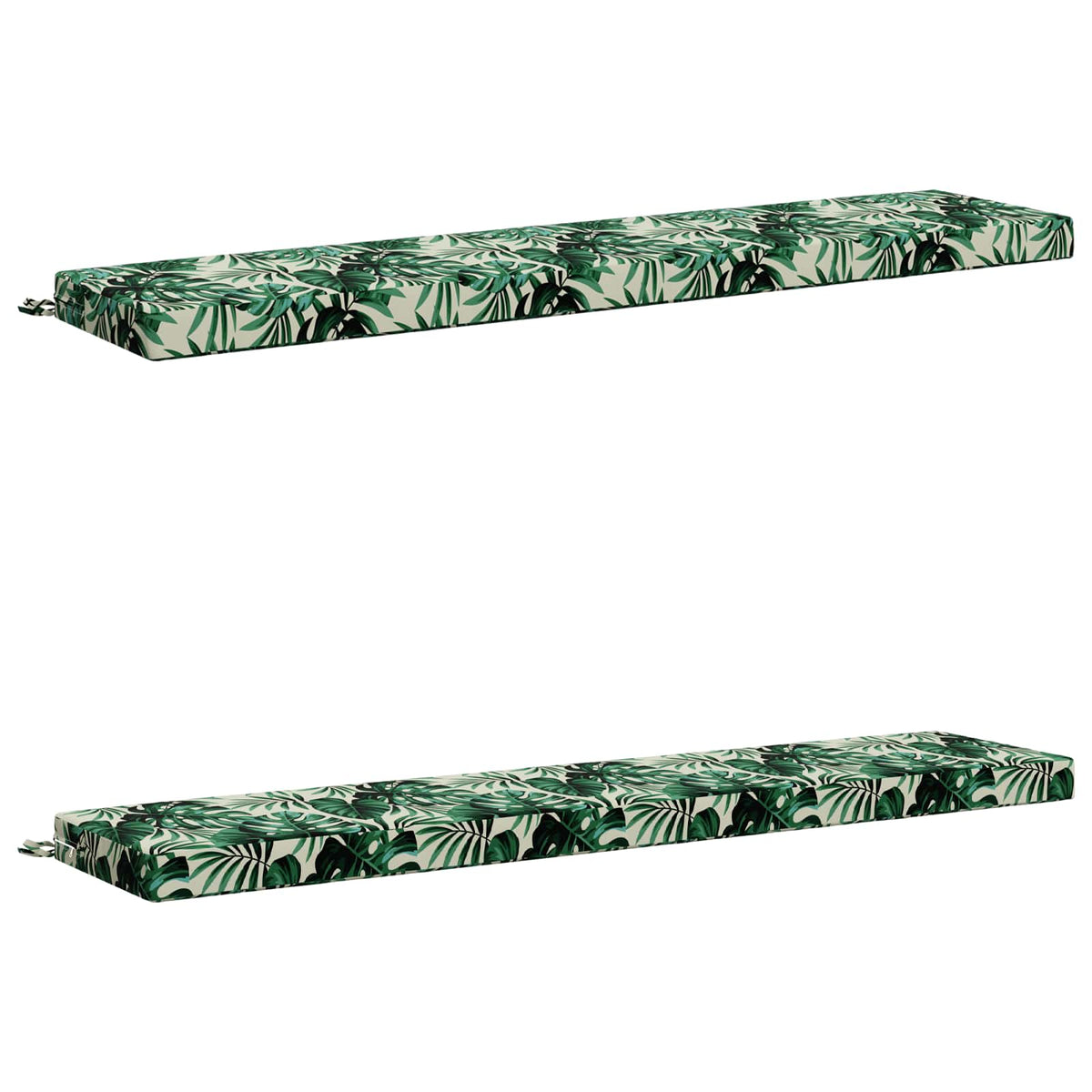 2-delige Bankkussens SOEST 2 st 100% Polyester Bladpatroon